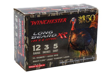 Shop Winchester 12 Gauge 3in 1 3 4in 5 Shot Shok Lok Long Beard Xr Nwtf 50th Anniversary Edition