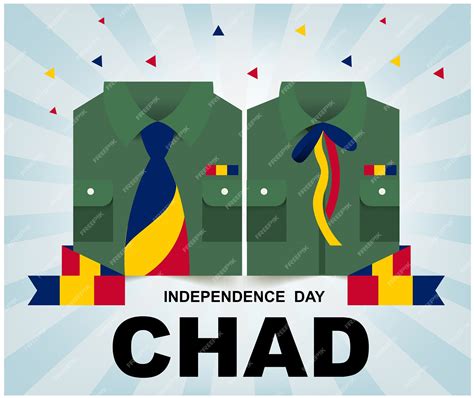 Premium Vector | Chad independence day