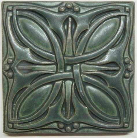 Motawi Art Tile Cicero 6x 6 Louis Sullivan Arts And Crafts Pottery