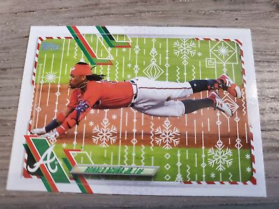 Topps Holiday Mega Box Ronald Acuna Jr Hw Ebay