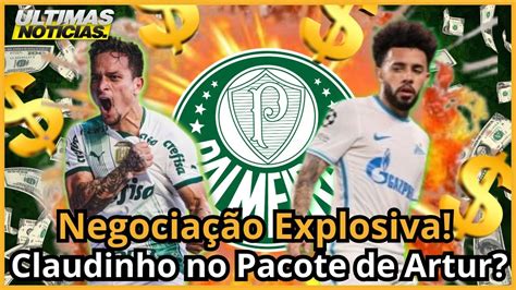 Palmeiras Surpreende Negocia O Explosiva Claudinho No Pacote De