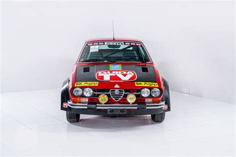 Alfa Romeo Alfetta GTV Turbodelta Sk 4 Invelt Rallied Raced