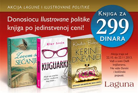 Laguna Bukmarker Akcija Lagune I Ilustrovane Politike Knjige O