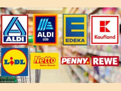 ALDI EDEKA Kaufland Lidl Netto PENNY And REWE Ensure That The Food