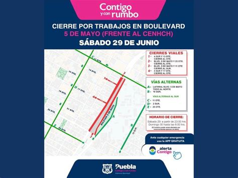 Ayuntamiento de Puebla retirará puente peatonal en Boulevard 5 de Mayo