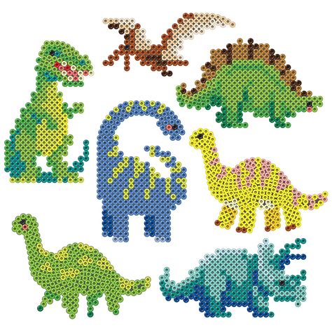 Dinosaur Perler Bead Pattern