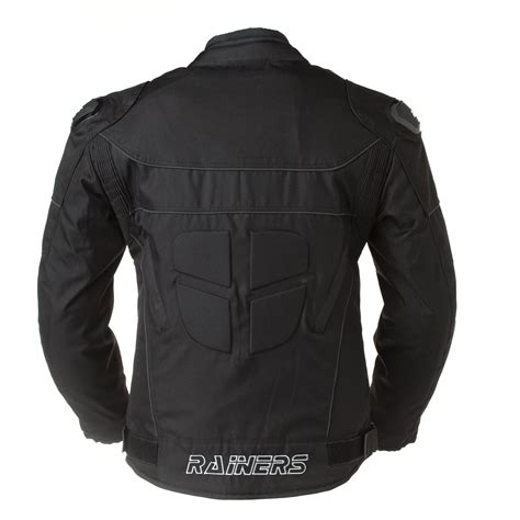 Chaqueta De Cordura Rainers Chaqueta De Invierno Motegi Color Negro