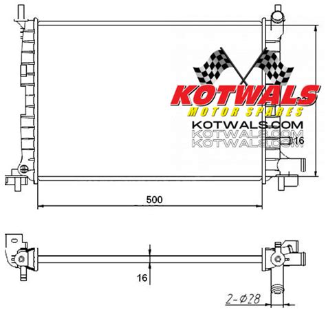 Radiator Mazda Soho 13 1997 1999 Kotwals Motor Spares Online Car