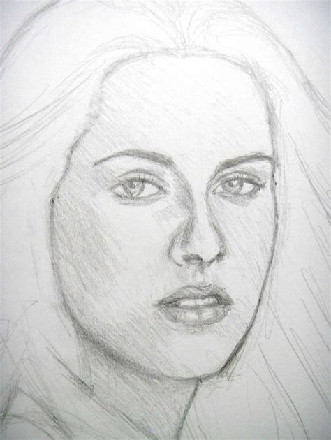 Easy Face Drawing Pencil At Explore Collection Of