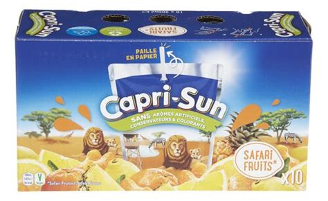 Capri Sun Safari Fruits Limonade Colruyt