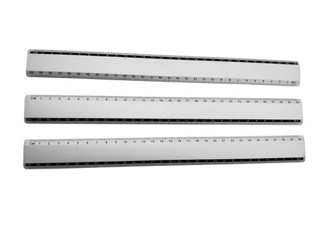 Steel Straight Edge Ruler - 30cm - Architecture - Archbox