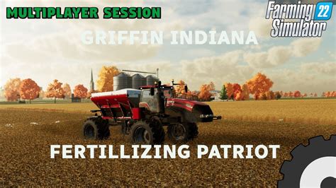 Fertillizing The Fields Griffin Indiana Farming Simulator