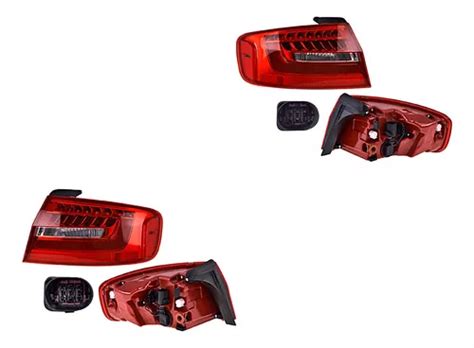 Set Calaveras Ext C leds Depo Audi A4 13 16 Envío gratis