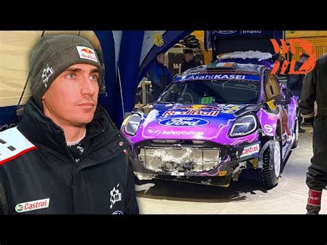 Video Craig Breen Explains SS2 Crash Rally Sweden 2022