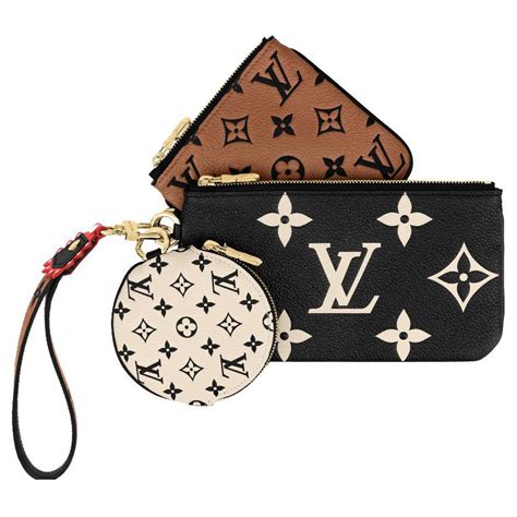 Louis Vuitton LV Trio Beutel Schlau Mehrfarben Leder Ref 241208 Joli