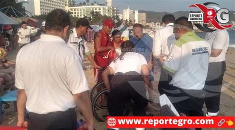 Se Salva Turista De Morir Ahogado En Playa De Acapulco Https