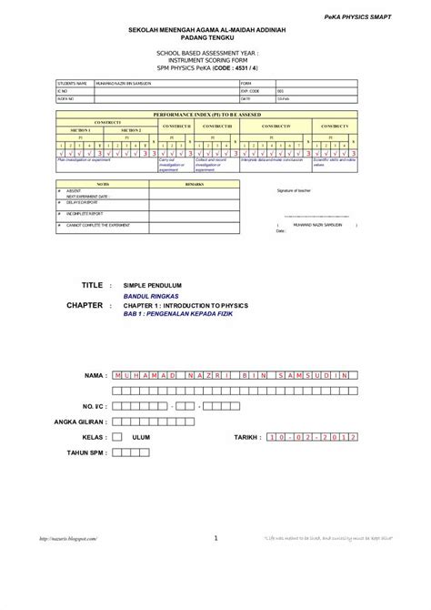 PDF Peka Physics Simple Pendulum DOKUMEN TIPS