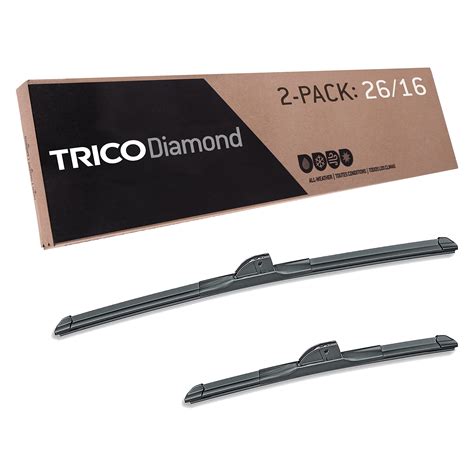 Trico Diamond 26 Inch And 16 Inch Pack Of 2 High Performance Automotive