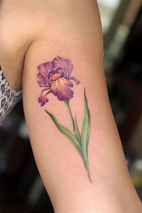 Iris Tattoo Meaning A Symbolic Journey Into Power And Spirituality