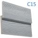 10mm Cedral Lap Cladding Fibre Cement Board ǀ Dark Grey C15