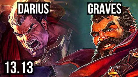 Darius Vs Graves Top Rank 5 Darius 900 Games 12 2 4 1 2m