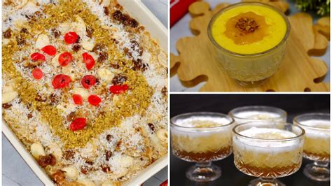 3 Easy Delicious Eid Dessert YouTube