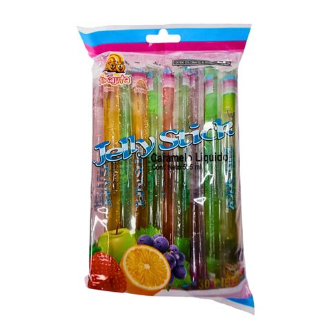 Gelatina Jelly Stick 30pz Tinajita Dulcerías Y Abarroteras Vázquez