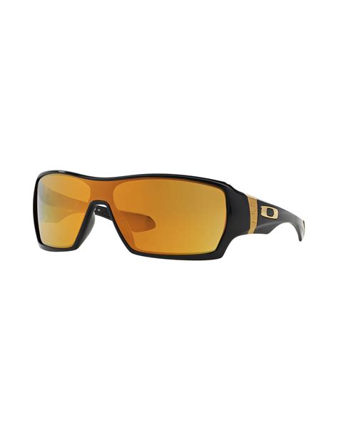 Oakley Sunglasses In Orange For Men Black Lyst