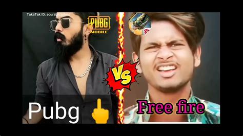 Pubg Vs Free Fire Op Attitude Shayari Youtube