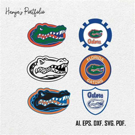 Florida Gators Svg Set Ll Sport Vector Logo Set Masterbundles