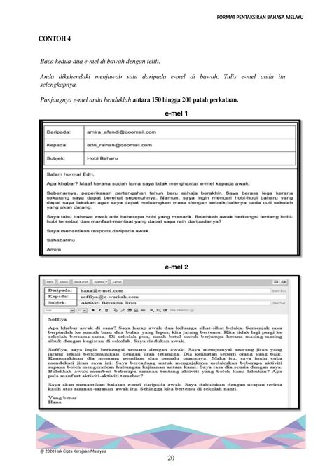 Format Pentaksiran Bahasa Melayu Spm Format Baharu Dan Manual