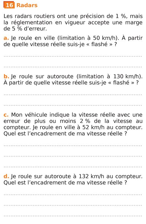 Proportionnalité Résoudre un problème de proportionnalité Exercice