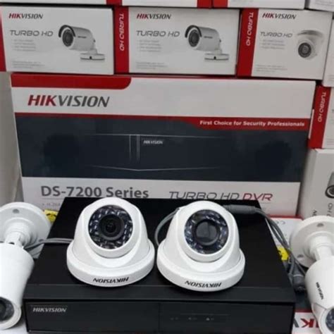 Promo Paket Cctv Hikvision 4 Channel 2Mp Full Hd Lengkap Garansi