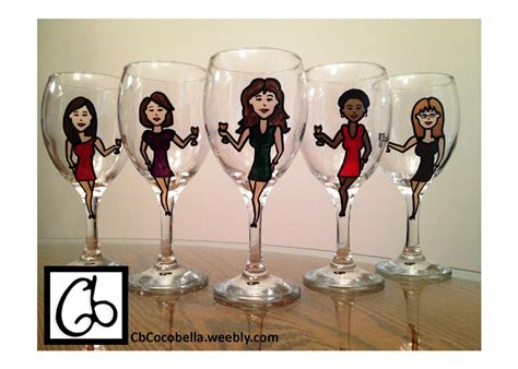 Items similar to 5 Custom Girls Trip Gift Wine Glasses or Champagne ...