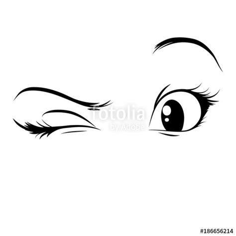 Winking Eye Drawing | Free download on ClipArtMag