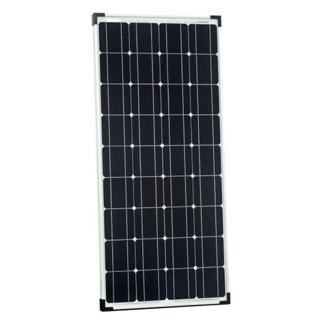 Kit panneau solaire monocristallin 100W 12V et régulateur 10A à 195 00