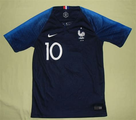 France Home Football Shirt 2018 2020