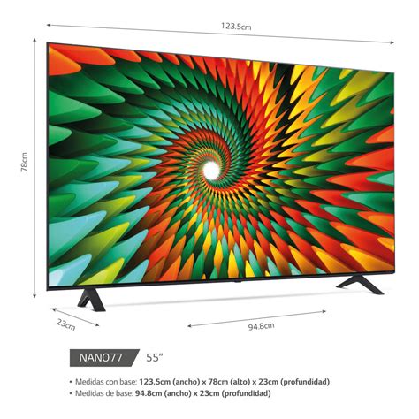 Ripley TELEVISOR LG NanoCell 4K 55 SMART TV CON THINQ AI 55NANO77SRA