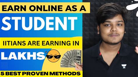 How To Earn Money As A Student IIT Students Are Earning 1 Lakh Per