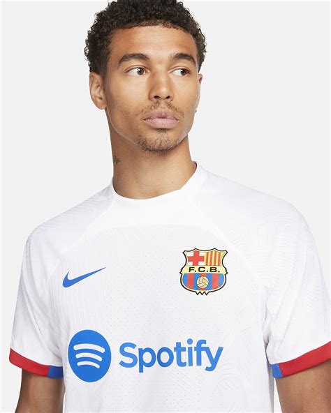 Fotbollströja FC Barcelona 2023 24 Match bortaställ Nike Dri FIT ADV