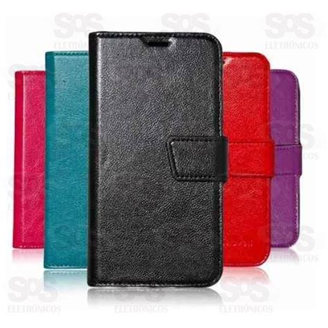 Capa Carteira Samsung A04E Cores Variadas