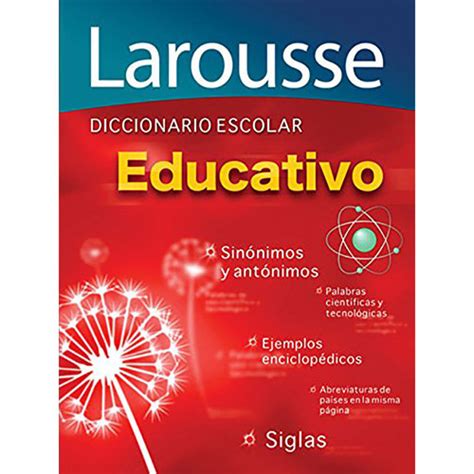 Diccionario Larousse Escolar Educativo Lumen