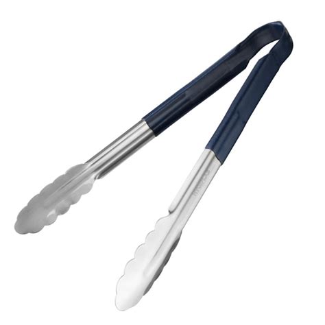 Hygiplas Colour Coded Blue Serving Tongs 300mm CB156 Buy Online At