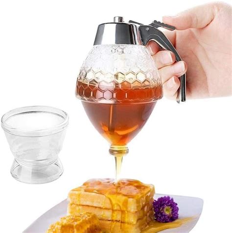 Amazon Juice Syrup Cup Bee Drip Dispenser Kettle Honey Jar