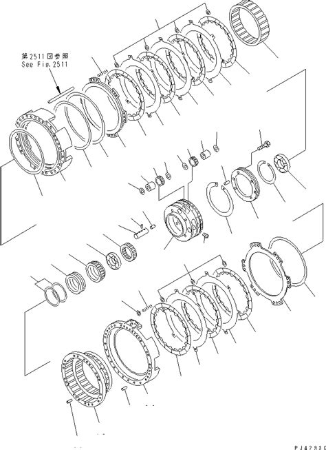 41E 15 00140 KOMATSU SHAFT ASS Y Запчасти