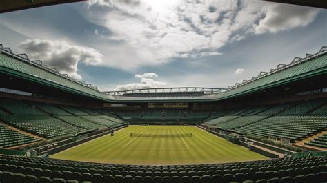 Inside An Image Showing The Of Wimbledon Tennis Stadium | JPG Free ...