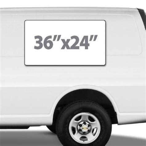 Custom Magnetic Signs for Vans |Cargo Delivery Van Magnets