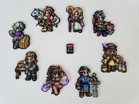 Octopath Traveler Bead Sprite Template Etsy