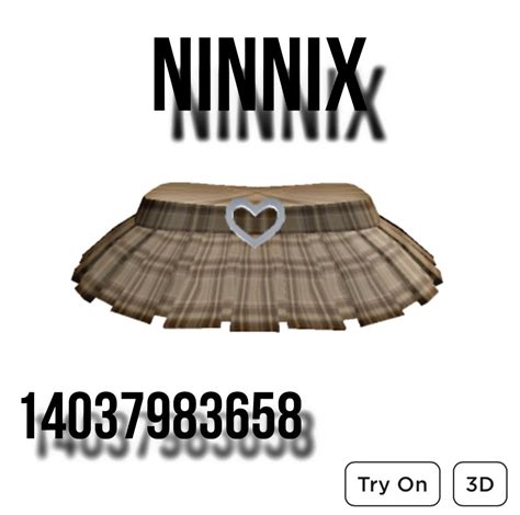 Brown Skirts Plaid Skirts Brown Hair Roblox Id Role Play Outfits