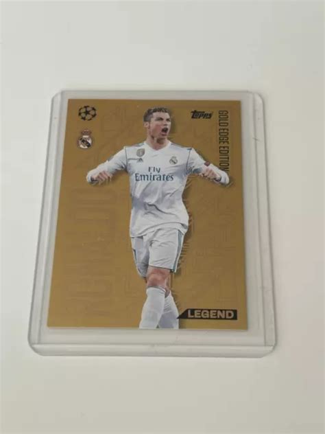 Topps Match Attax Cristiano Ronaldo Real Madrid Gold